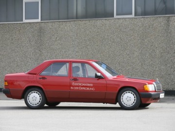 Mercedes 190 - Pionier elektromobilności